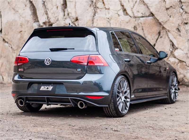 Borla 140597 S-Type Cat-Back Exhaust System for 2015-2017 Volkswagen GTI 2.0L – No MK7.5 Fitment