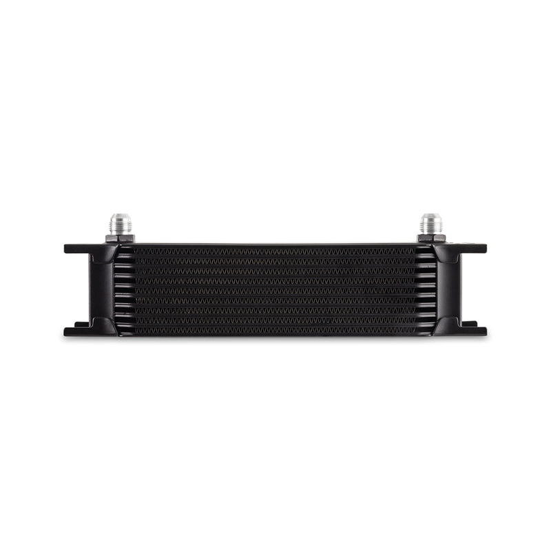 Mishimoto Universal -8AN 10 Row Oil Cooler - Black for Engine and Transmission Temperature Control