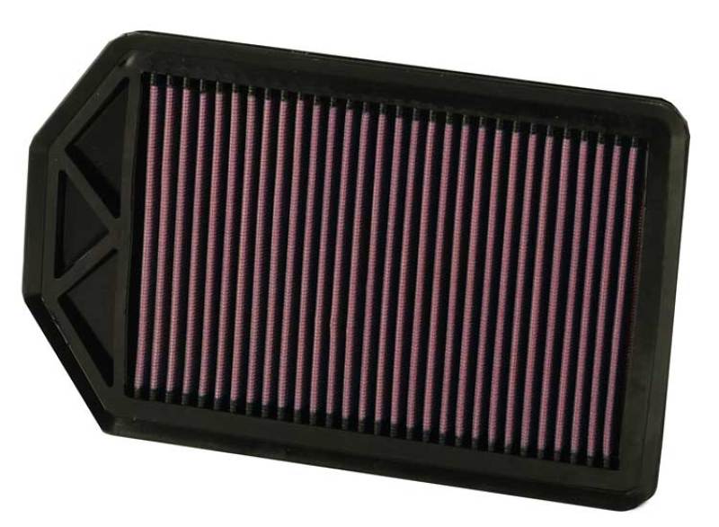 K&N Engineering 33-2377 High-Flow Reusable Drop-In Air Filter for Honda CR-V (2007-2009)