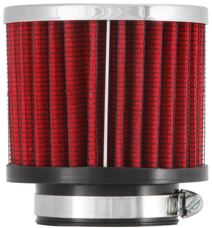 K&N Engineering 62-1480 Chrome Finish Rubber Base Crankcase Vent Filter with 1.75-inch Flange