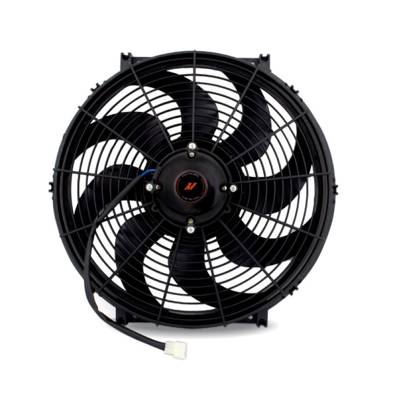 Mishimoto 16 Inch Race Line High-Flow Electric Fan – Heavy-Duty Cooling for Automotive Performance
