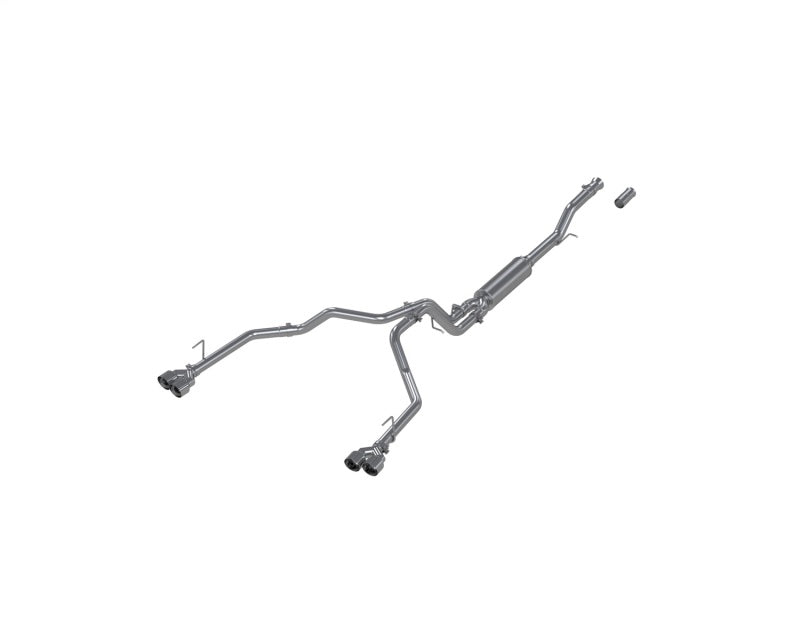 MBRP Armor Lite Series 21-24 Chevrolet Suburban XL 5.3L Dual Split Cat-Back Exhaust System with 4-inch Tips
