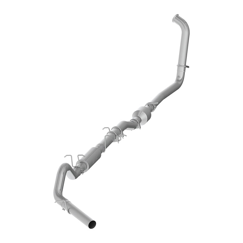 MBRP S6206P Armor Lite Turbo Back Exhaust System for Ford F-350 (2003-2007) – 4 Inch Diameter