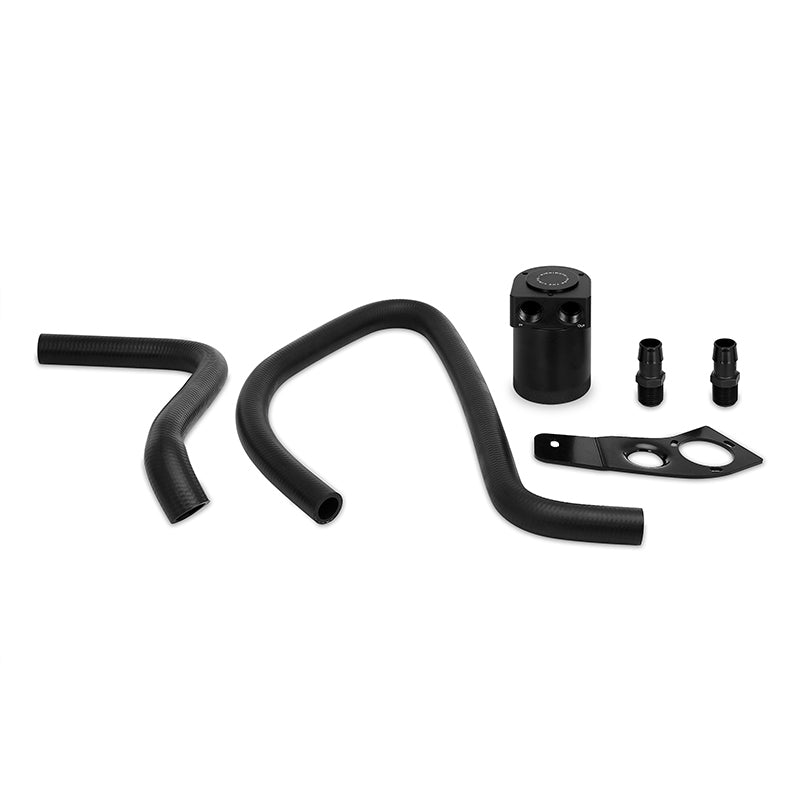 Mishimoto BMW N55 Baffled Oil Catch Can Kit for 2011-2013 BMW 135i and 335i - Black