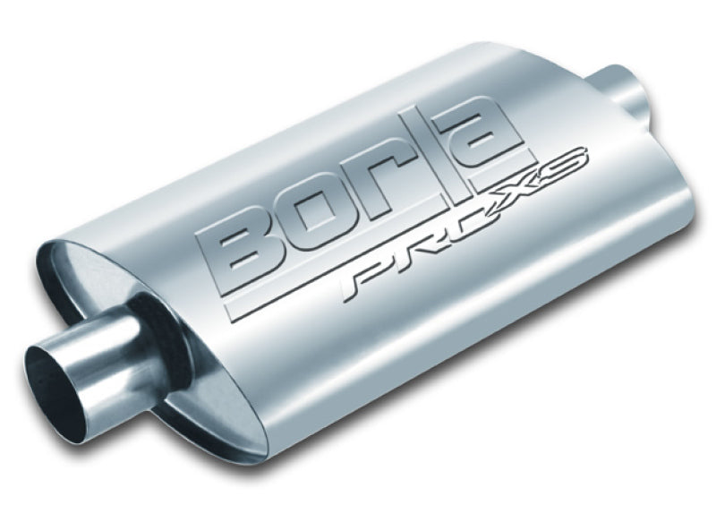 Borla Pro-XS Universal 2.25 Inch Inlet/Outlet Center Muffler - High-Performance Automotive Exhaust Part