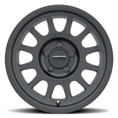 Method MR703 17x8.5 Inch Matte Black Off-Road Wheel with 5x150 Bolt Pattern and +35mm Offset