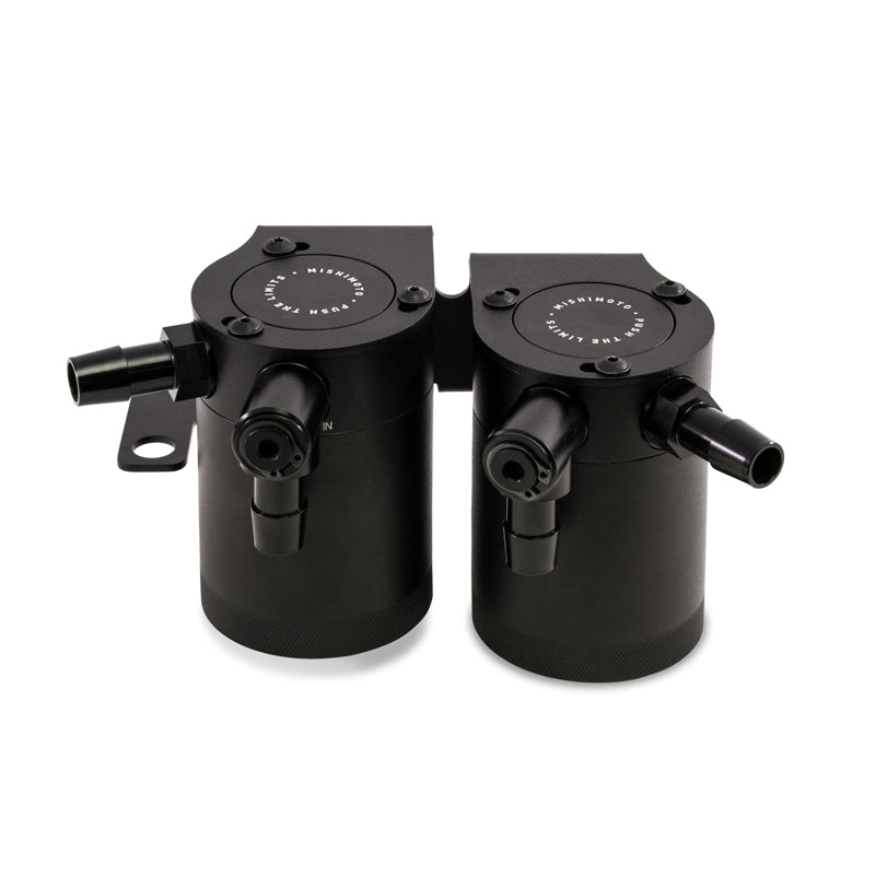 Mishimoto 09+ Nissan 370Z Baffled Oil Catch Can Kit – Black