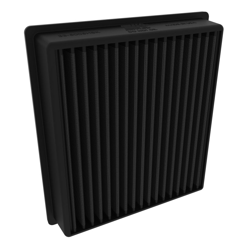 K&N Engineering 33-5005HBK Diesel Dryflow Lifetime Engine Air Filter for Ram 2500 and 3500