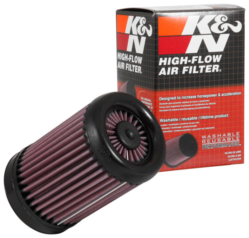 K&N Engineering Universal X-Stream Top Round Air Filter Part RX-4140 – High-Flow Clamp-On Design for Automotive Performance