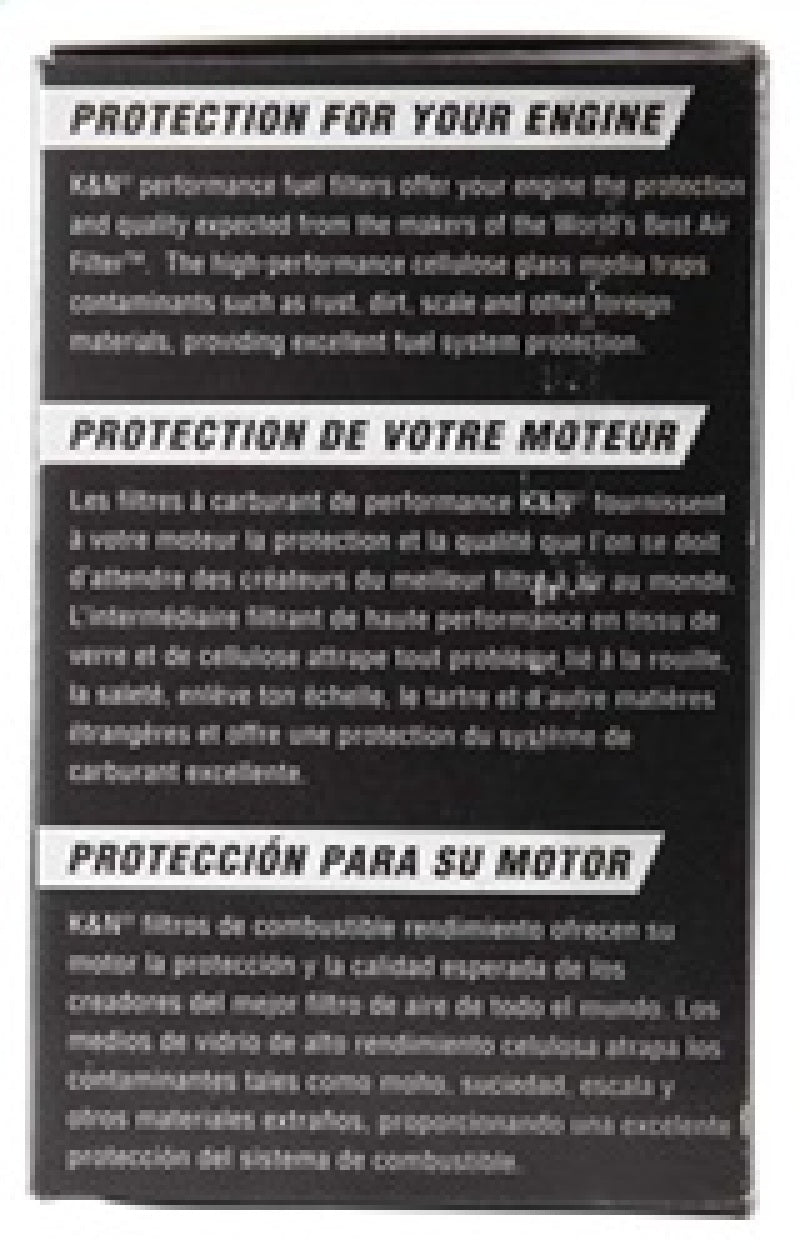 K&N Engineering PF-1200 Performance Fuel Filter for Honda and Acura Models