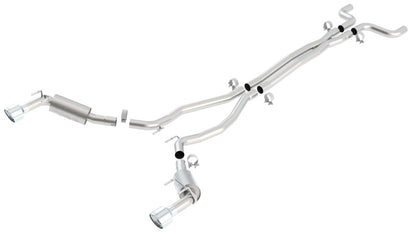 Borla ATAK Cat-Back Exhaust System for 2010-2013 Chevrolet Camaro SS 6.2L V8