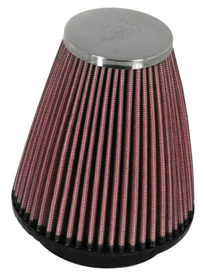 K&N Engineering RC-1250 Universal Chrome Air Filter – 2.25 Inch Flange, 3.5 Inch Base, 2 Inch Top, 4 Inch Height