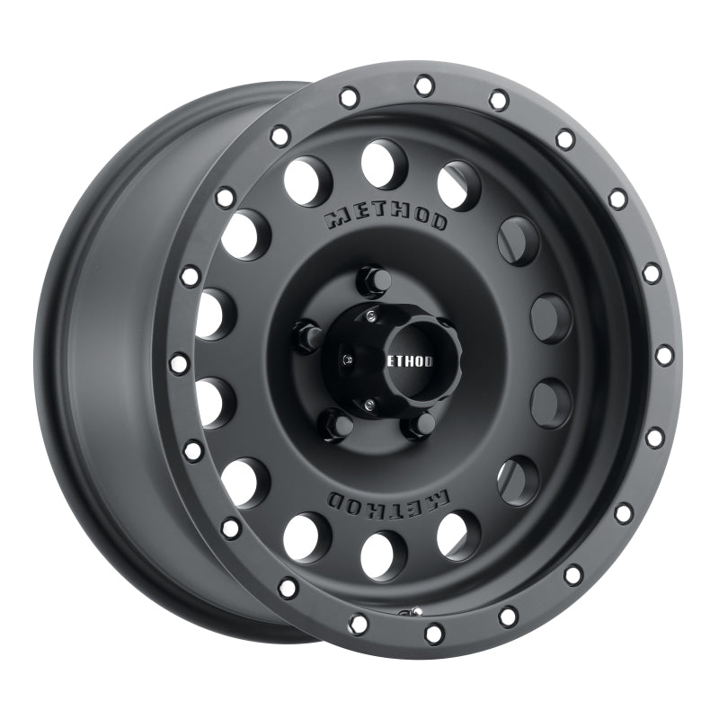 Method MR307 17x8.5 Inch Matte Black Wheel with 5x5 Bolt Pattern and 94mm Hub Bore