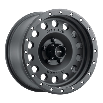 Method MR307 17x8.5 Inch Matte Black Wheel with 5x5 Bolt Pattern and 94mm Hub Bore