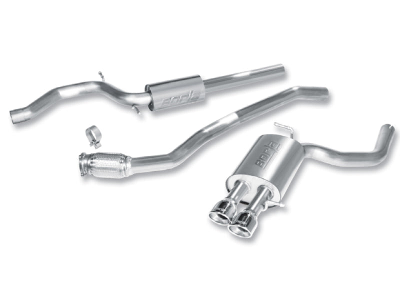 Borla S-Type Cat-Back Exhaust System for 2009-2016 Audi A4 Quattro 2.0L Turbo