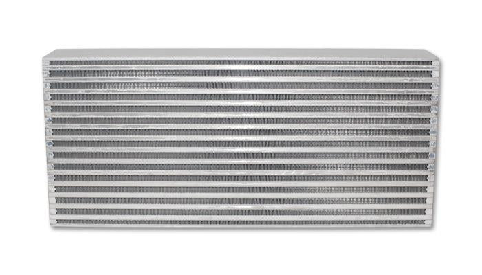 Vibrant Air-to-Air Intercooler Core - High-Performance Bar and Plate Design, 22x9x3.25 Inches