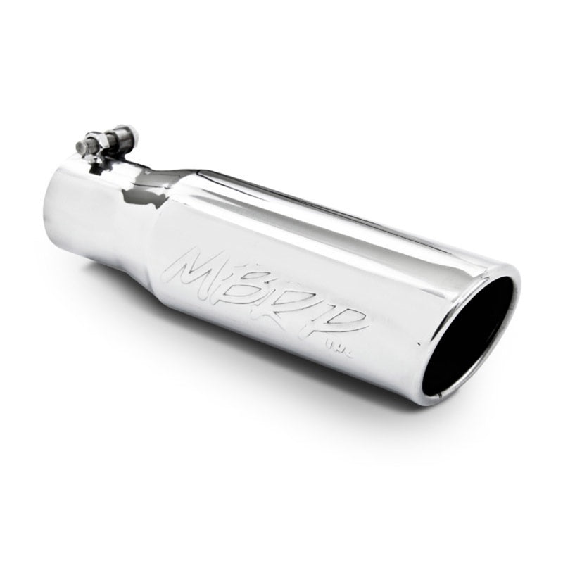 MBRP Armor Pro Exhaust Tip 3 Inch O.D. Angled Rolled End for Universal Fit