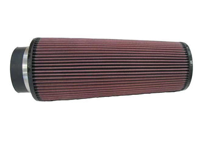 K&N Engineering Universal Rubber Air Filter 4-inch Flanged / 6-inch Outer Diameter for Automotive and Equipment