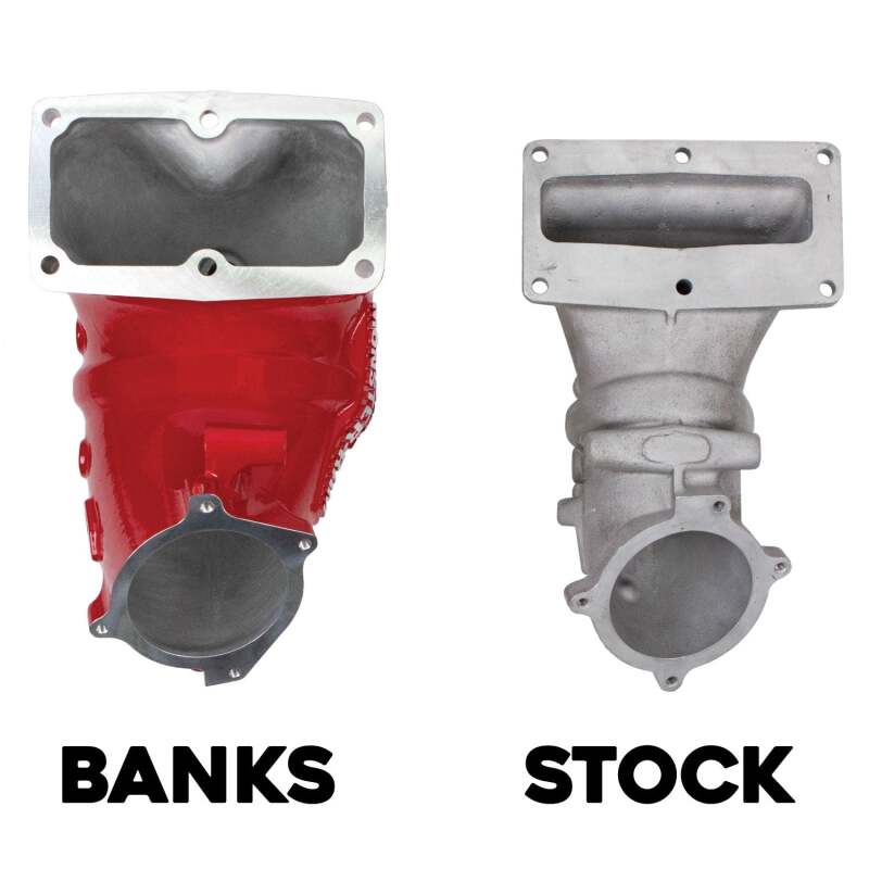 Banks Power 13-18 Dodge Ram 6.7L Monster-Ram Intake System with Fuel Line for Chassis Cab - Improved Throttle Response and Fuel Efficiency