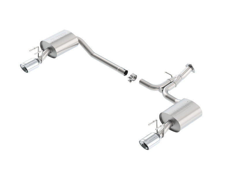 Borla Axle-Back Exhaust System for 2013-2017 Honda Accord Coupe with Dual Rear Exit - Part #11853