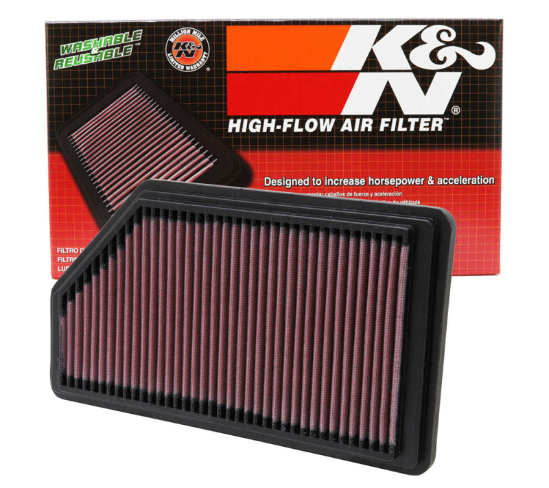 K&N Engineering 33-2200 High-Flow Drop-In Air Filter for Acura MDX (2001-2005)