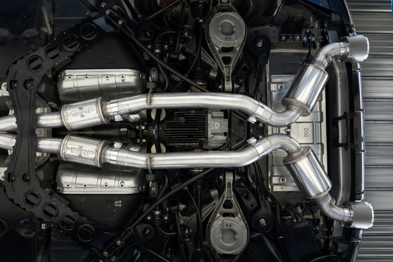 MBRP Armor Pro Series 23-24 Nissan Z 3.0L Cat-Back Dual Exhaust System with Carbon Fiber Tips