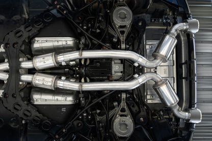 MBRP Armor Pro Series 23-24 Nissan Z 3.0L Cat-Back Dual Exhaust System with Carbon Fiber Tips