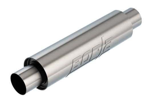 Borla XR-1 Multicore 2.5-inch Inlet and 4-inch Outlet Racing Muffler - Compact High-Performance Exhaust for Performance Vehicles