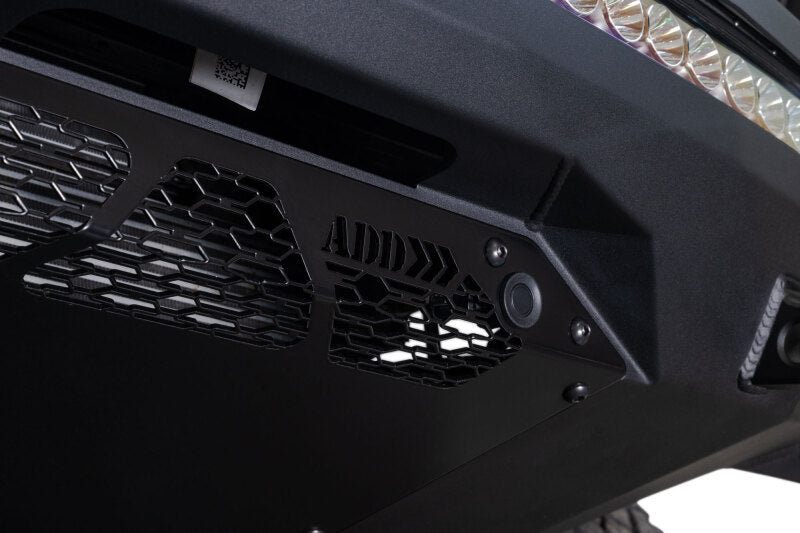Addictive Desert Designs 2025 Ram RHO Stealth Fighter Front Bumper with LED Light Mounts and D-Ring Clevises