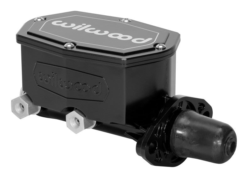 Wilwood Compact Tandem Master Cylinder 1-inch Bore - Black Finish