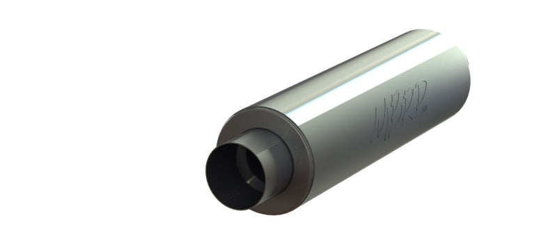 MBRP Universal 5-inch Diameter Single Aluminum Canister Style Performance Muffler (Part Number GP220022)