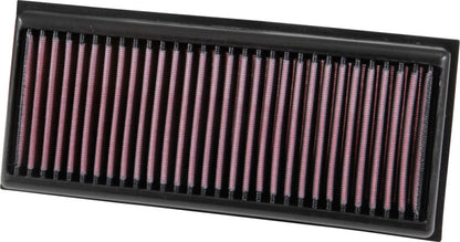 K&N Engineering Part 33-3072 High-Flow Replacement Air Filter for Mercedes-Benz G550 and C63 AMG