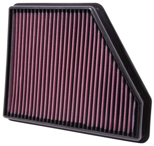 K&N Engineering 33-2434 High-Flow Drop-In Air Filter for Chevrolet Camaro 3.6L & 6.2L