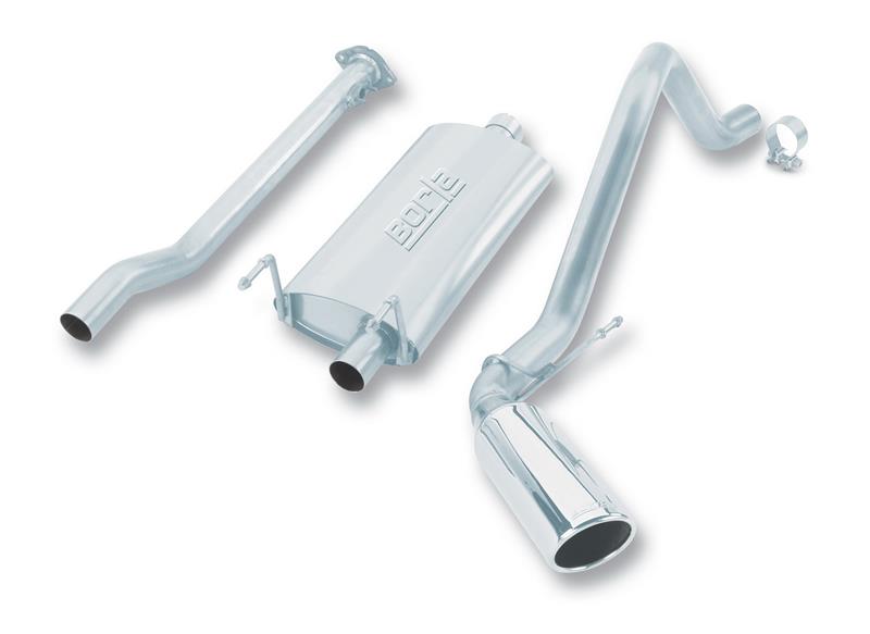 Borla Touring Cat-Back Exhaust System for 2000-2004 Toyota Tacoma 3.4L V6 4WD PreRunner