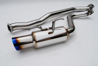 Invidia 08+ Subaru WRX Hatch / 08 STi 76mm Racing Titanium Tip Cat-Back Exhaust