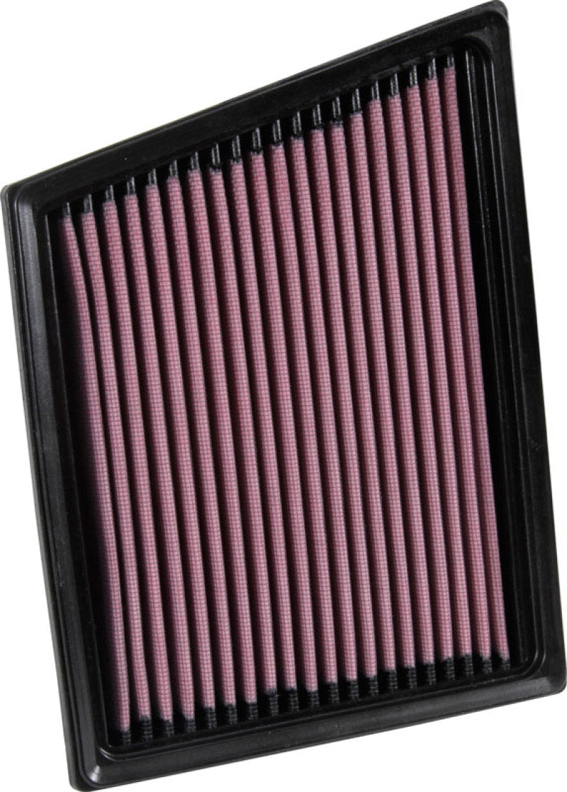 K&N Engineering High-Flow Replacement Air Filter for 2015-2017 Jaguar XF and F-Pace V6-3.0L
