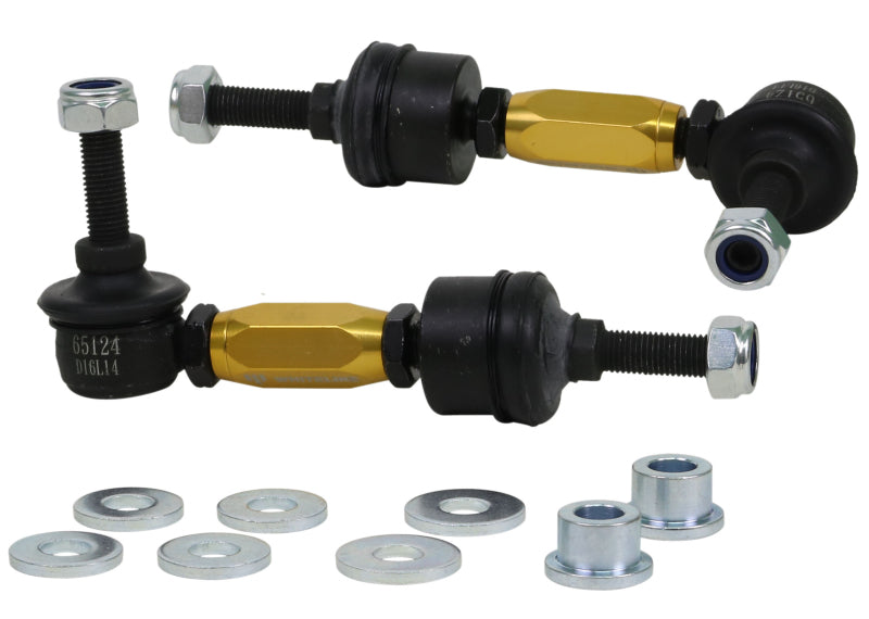 Whiteline KLC195 Rear Adjustable Heavy Duty Sway Bar Link Kit for Ford Focus 2012-2014