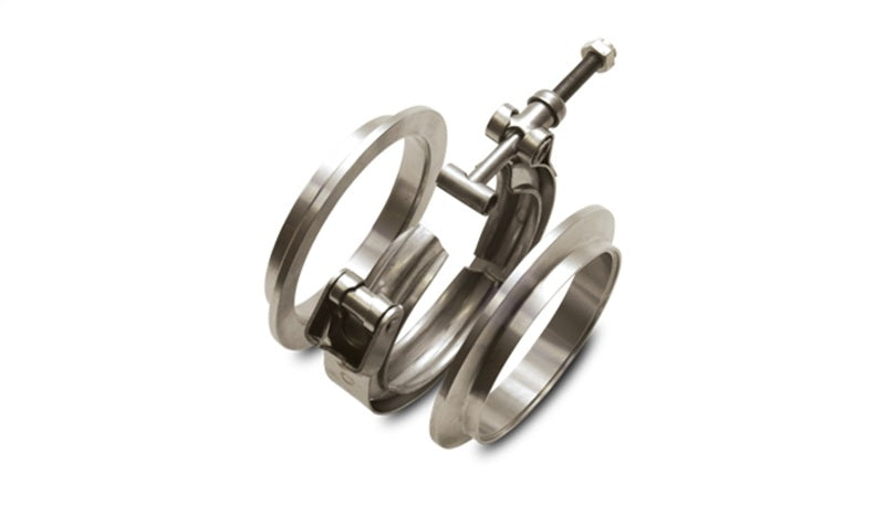 Vibrant Titanium V-Band Flange Assembly for 3.5-Inch OD Tubing | Model 12492