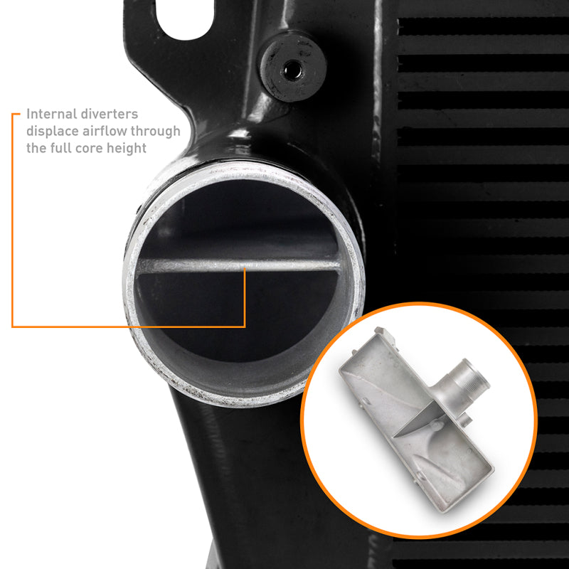 Mishimoto 2019+ Dodge Ram 6.7L Cummins Intercooler Kit - BK Cooler with WBK Pipes