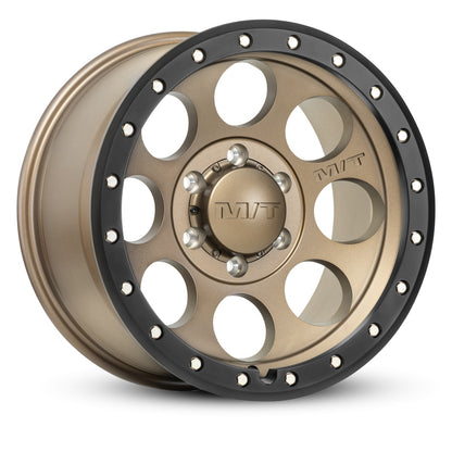 Mickey Thompson Classic Pro Bronze 17x9 Wheel with 6x5.5 Bolt Pattern and 5-Inch Backspacing