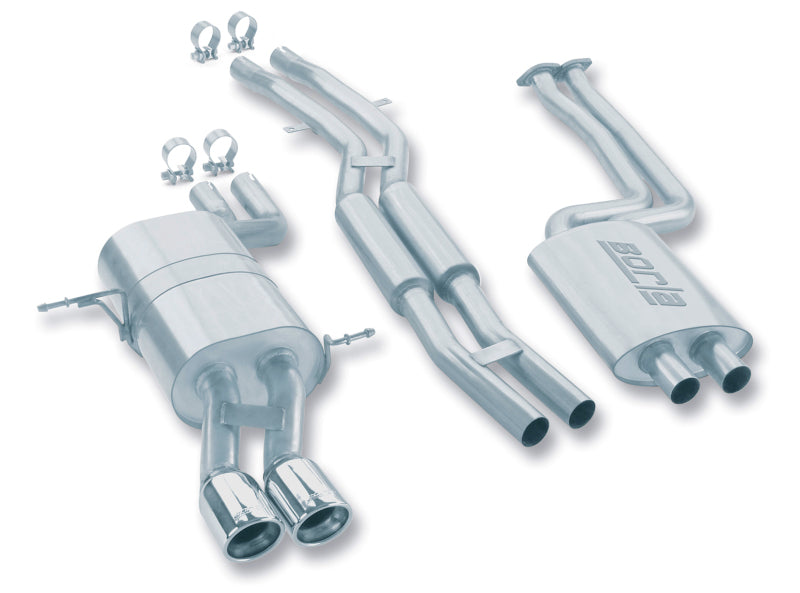 Borla S-Type Cat-Back Exhaust System for 1999-2006 BMW E46 325i/330i