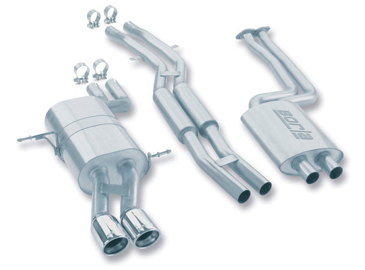 Borla S-Type Cat-Back Exhaust System for 1999-2006 BMW E46 325i/330i