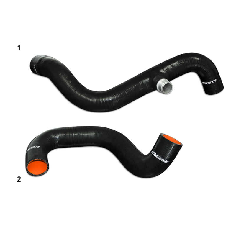 Mishimoto 94-97 Ford F-250 7.3L Diesel Coolant Hose Kit - Black