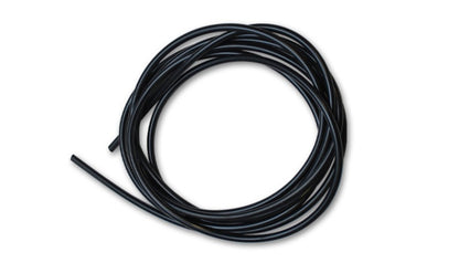 Vibrant 5/32 inch I.D. Silicone Vacuum Hose - 50 ft. Black