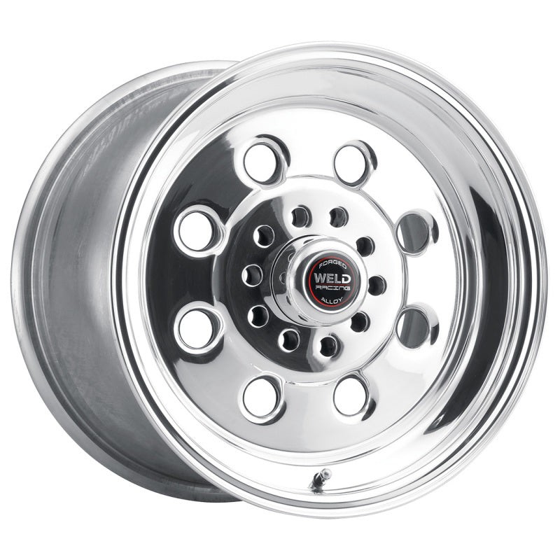 Weld Draglite 15x3.5 Inch Polished Forged Wheel with Dual Bolt Pattern - 4x108 & 4x4.5 Bolt Patterns