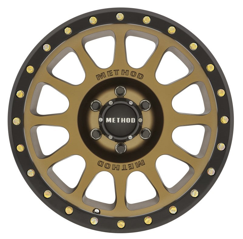 Method MR305 NV 18x9 Inch Off-Road Wheel with Bronze Finish and 6x135 Bolt Pattern