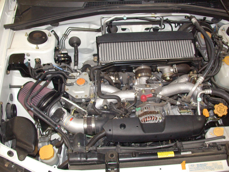 K&N Engineering 69-8002TS Silver Typhoon Short Ram Intake for Subaru Forester 2004-2006