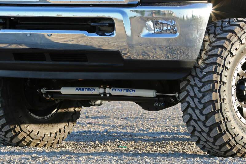 Fabtech 14-18 Ram 2500/3500 Dual Steering Stabilizer System with Performance Shocks