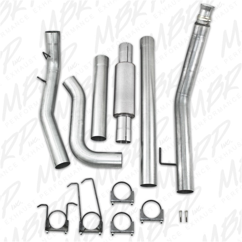 MBRP Armor Lite S6100P Turbo Back Exhaust System for Dodge Ram 2500 and 3500 (1994-2002)