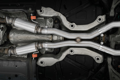 MBRP Armor Lite Series 2012+ Jeep Grand Cherokee SRT 6.4L Dual Rear Exit Catback Exhaust System with 5-inch Tips